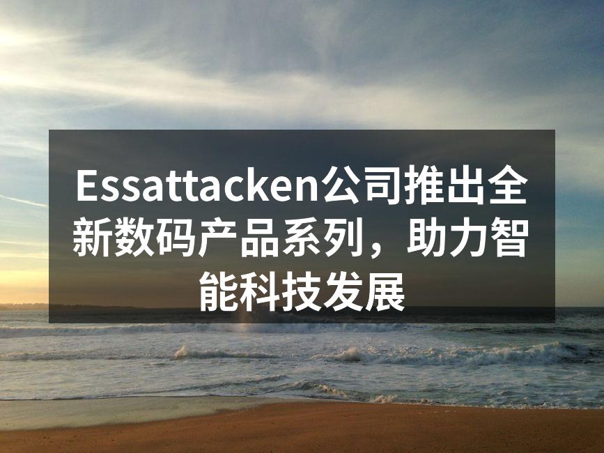 Essattacken的新产品发布会现场